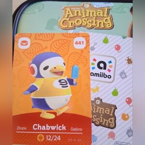 **FREE** Chabwick Amiibo Card Animal Crossing Nintendo Girls Boys Teen